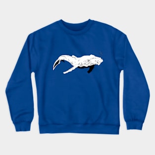 Whale under the sea Crewneck Sweatshirt